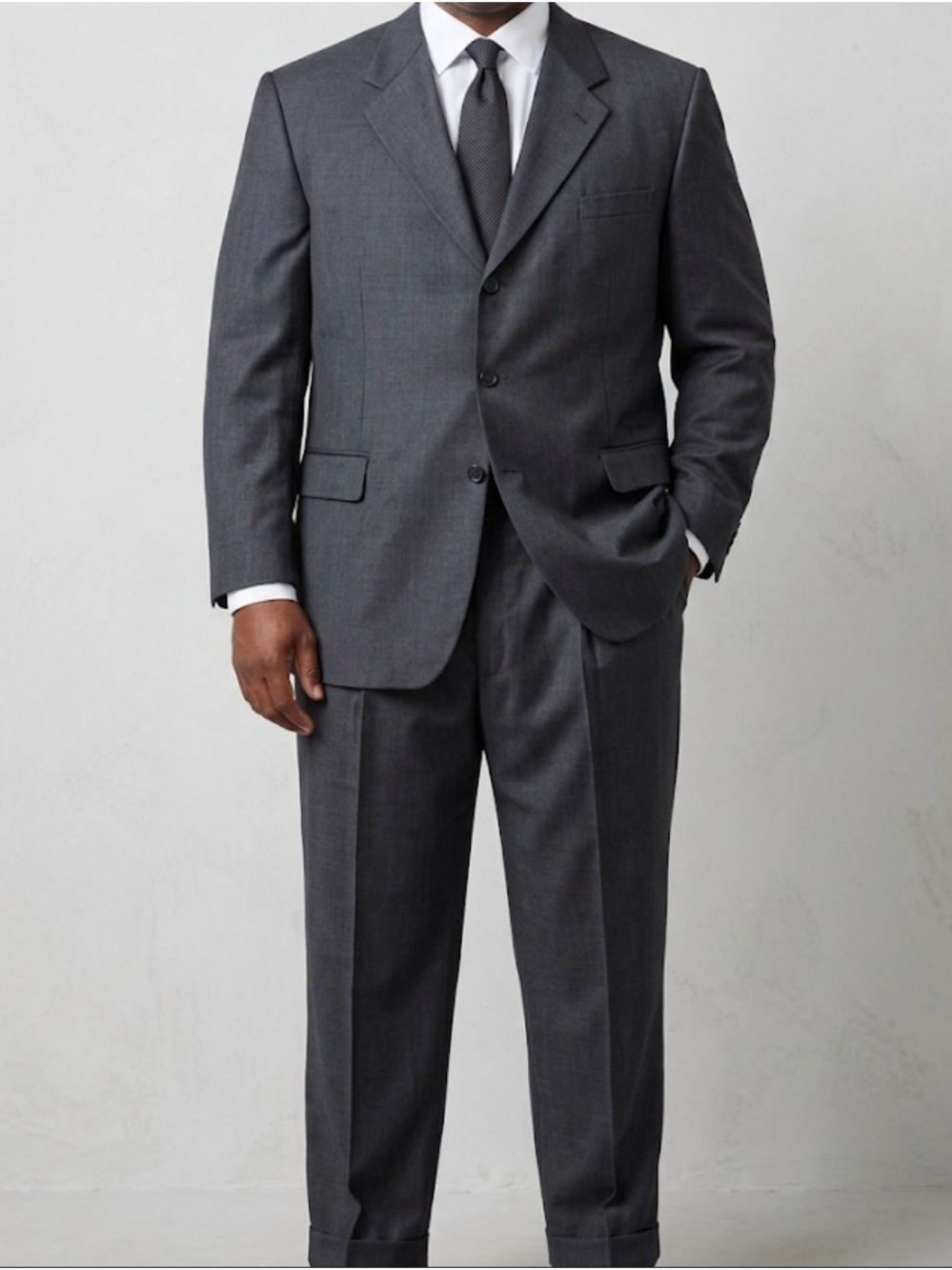 Gianni Benardi Gray Wool Suit Blazer + Pants Men’s Size 58 EU Italy(A663)